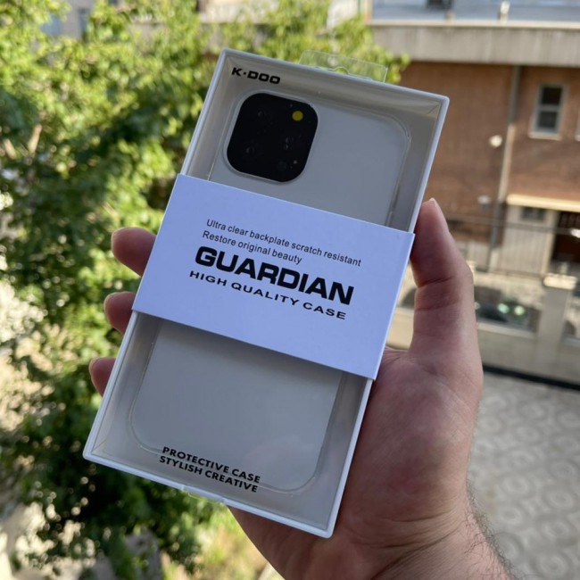 K-DOO Guardian Series Case Cover for iPhone 12 Pro – Clear
