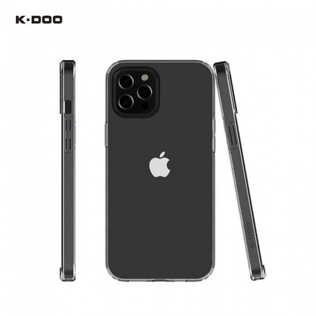 K-DOO Guardian Series Case Cover for iPhone 12 Pro Max – Clear