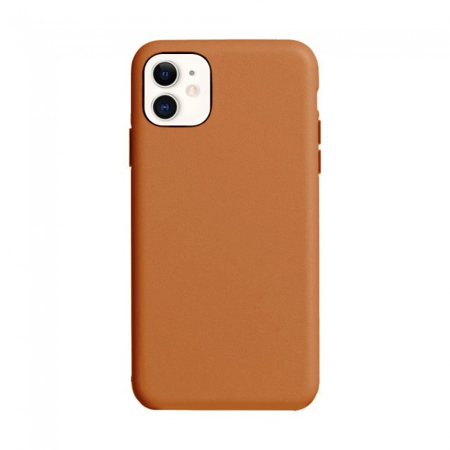 K-Doo Noble Collection Genuine Leather Case for iPhone 12 - Brown