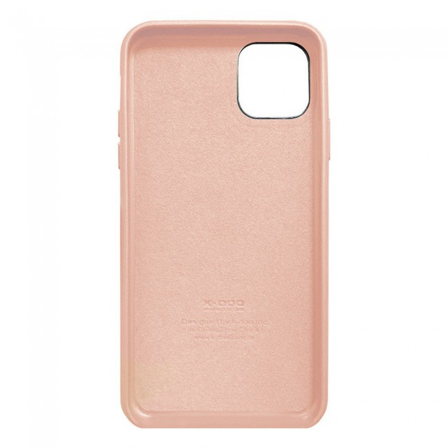 K-Doo Noble Collection Genuine Leather Case for iPhone 11 Pro - Pink