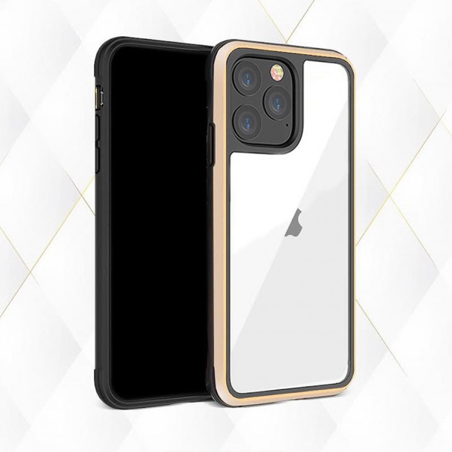 K-DOO Ares Series Case Cover for iPhone 13 Pro - Gold