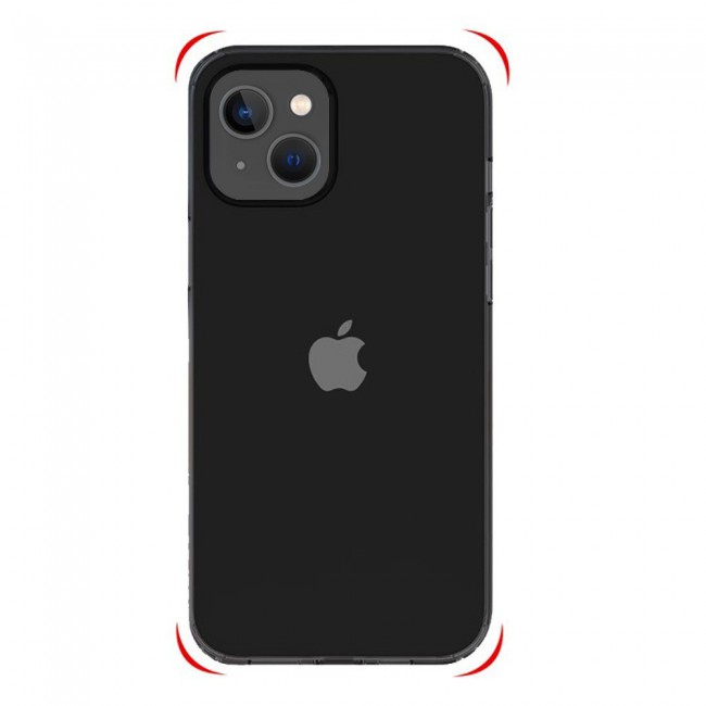 K-DOO Guardian Series Case Cover for iPhone 13 – Clear Black