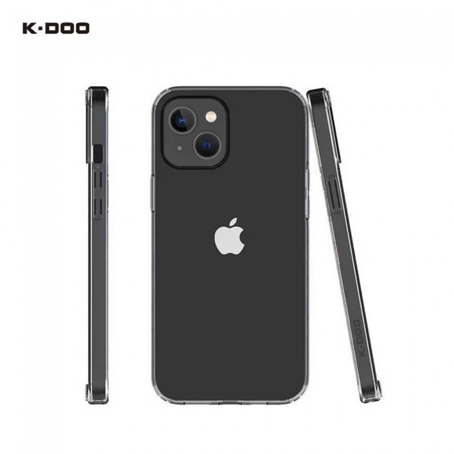 K-DOO Guardian Series Case Cover for iPhone 13 – Clear