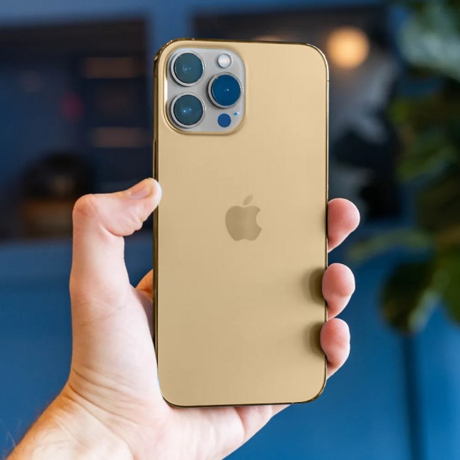 K-DOO Guardian Series Case Cover for iPhone 13 Pro – Clear Gold