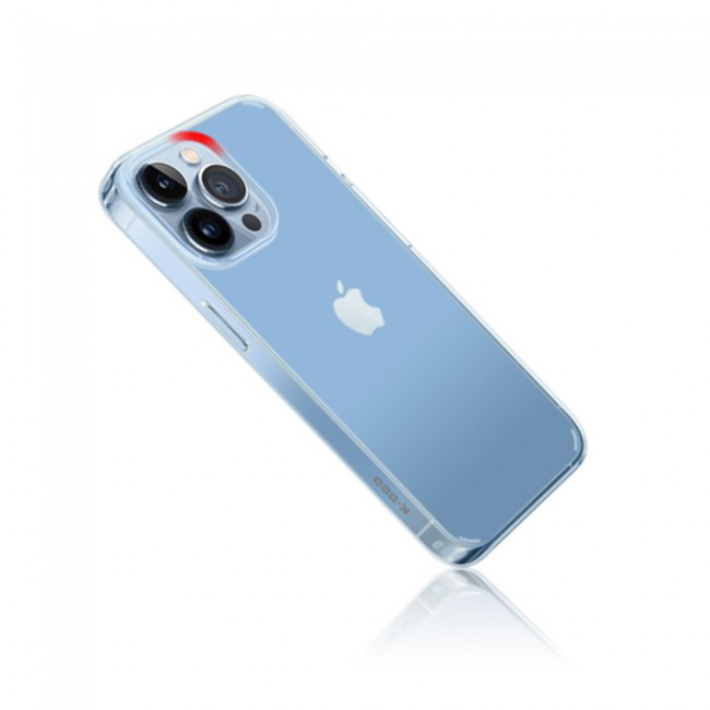 K-DOO Guardian Series Case Cover for iPhone 13 Pro Max – Clear Blue