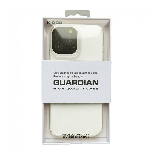 K-DOO Guardian Series Case Cover for iPhone 13 Pro Max – Clear