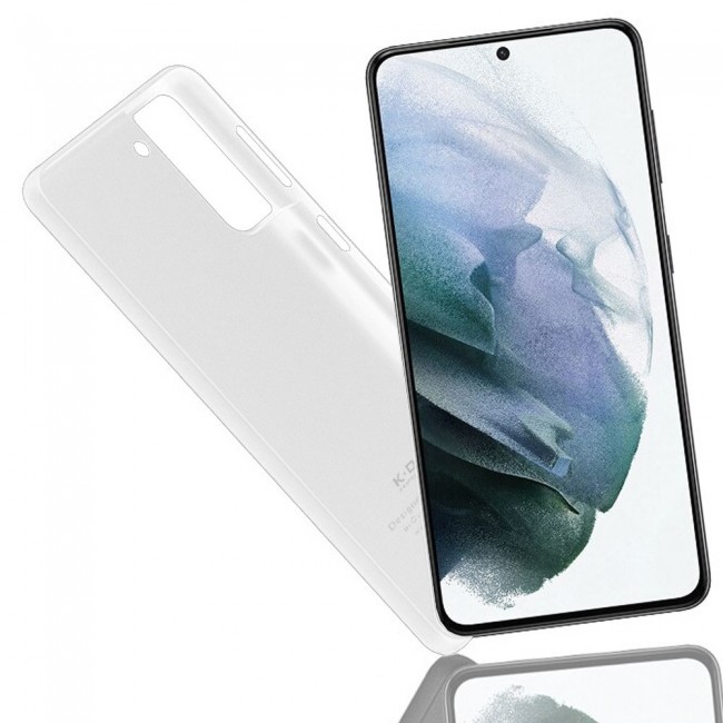 K-Doo Air Skin Case Cover for Samsung Galaxy S21 Plus - Frosted Clear