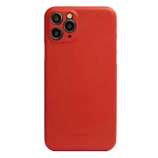 K-Doo Air Skin Case Cover for iPhone 12 Pro - Frosted Red