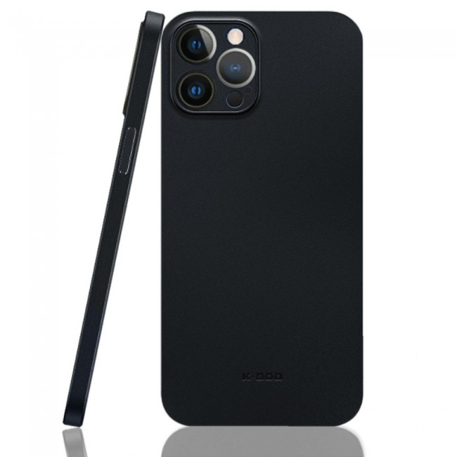 K-Doo Air Skin Case Cover for iPhone 12 Pro Max - Frosted Black