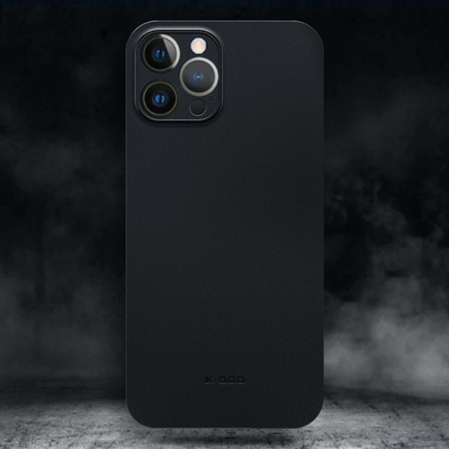 K-Doo Air Skin Case Cover for iPhone 12 Pro Max - Frosted Black