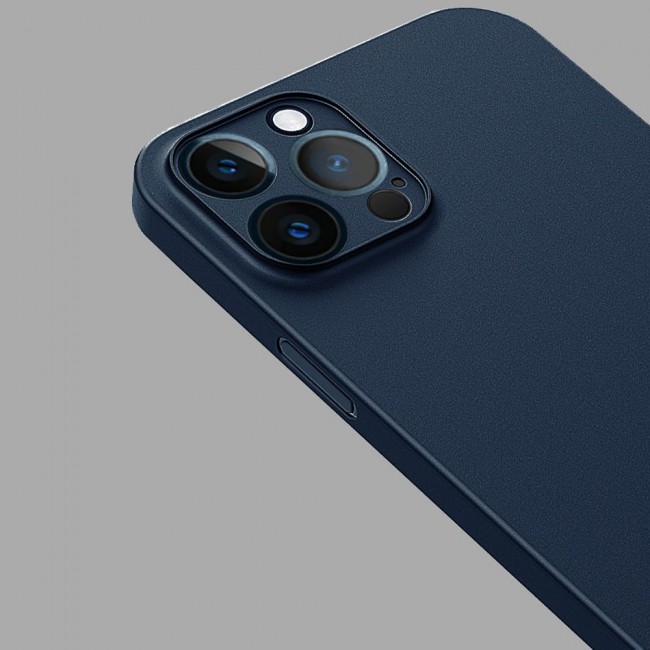 K-Doo Air Skin Case Cover for iPhone 12 Pro Max - Frosted Blue