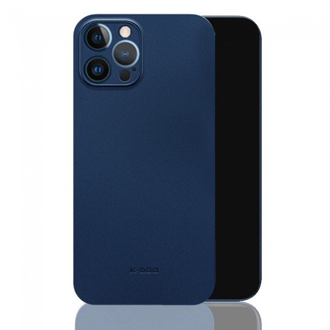K-Doo Air Skin Case Cover for iPhone 12 Pro Max - Frosted Blue