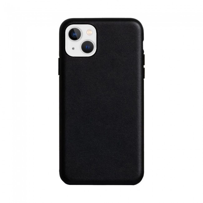 K-Doo Noble Collection Genuine Leather Case for iPhone 13 - Black