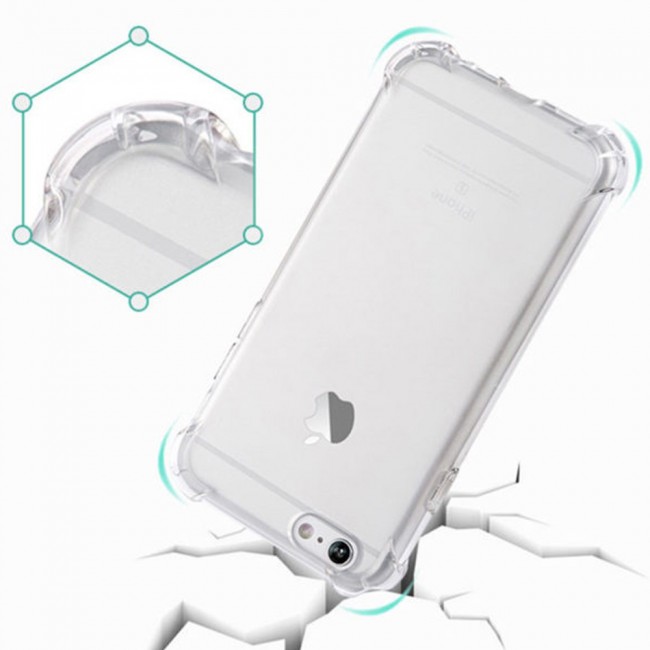 King Kong Armor Super Protection Anti-Shock Transparent Cover Case for Apple iPhone XS 