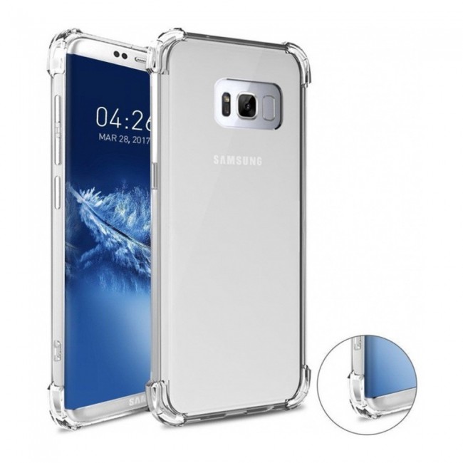 King kong Armor Super Protection Transparent Anti-Shock TPU Case for Samsung Galaxy S8