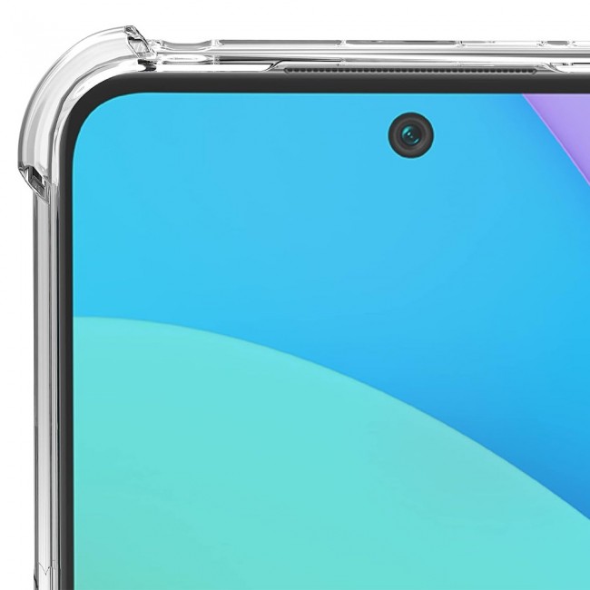 CATANES For Xiaomi Redmi 10 Case Cover Clear Protective TPU Four Corners Cover Transparent Soft Case