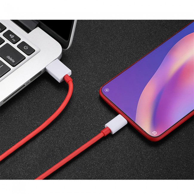 3 Pack Of OnePlus Fast Charge Type-C USB Cable Red