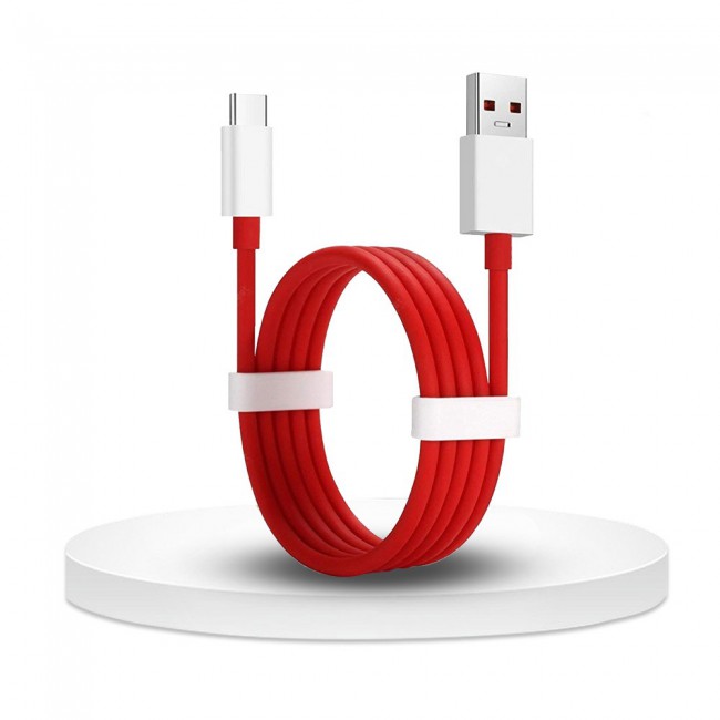 3 Pack Of OnePlus Fast Charge Type-C USB Cable Red