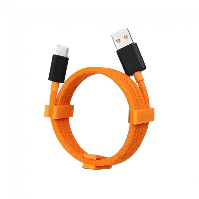 3 Pack Of OnePlus Fast Charge Type-C USB Cable Orange