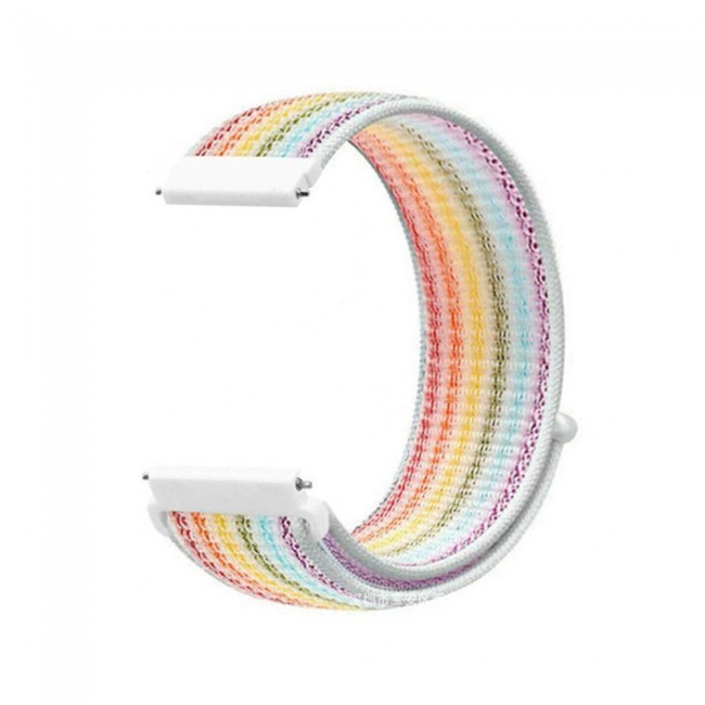 20mm Nylon Sport Watch Band for Samsung Galaxy Watch 4 and 4 Classic 40-44mm 42-46mm Henlein Series by Margoun - Seven Colors
