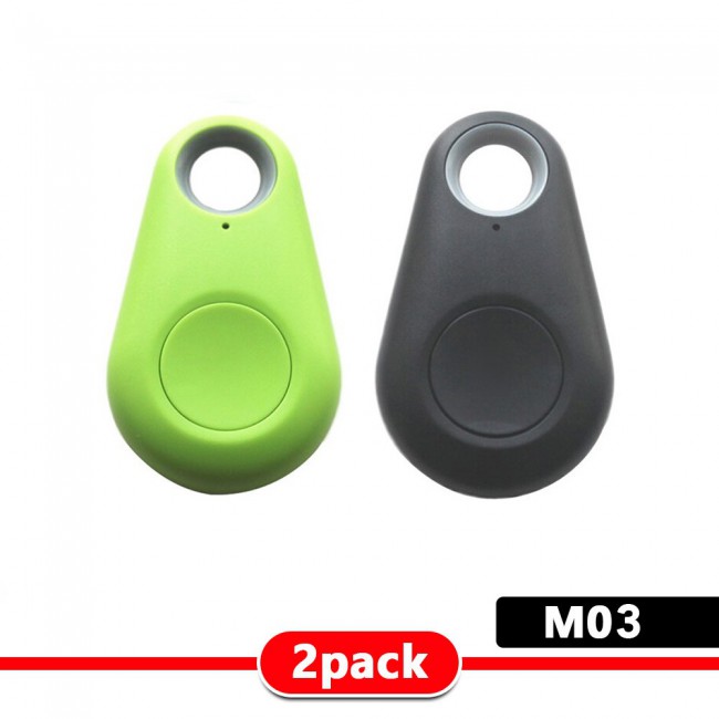 2Pack Bluetooth Anti Lost Theft Device Key Finder - All Colors