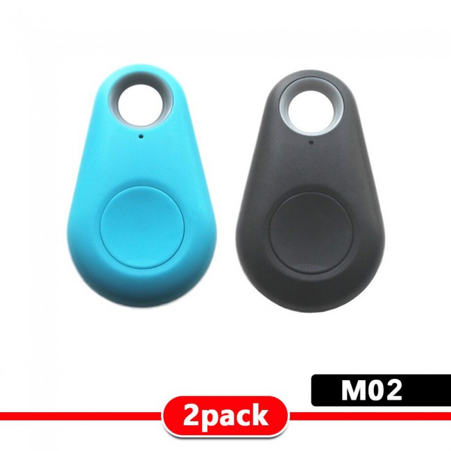 2Pack Bluetooth Anti Lost Theft Device Key Finder - All Colors