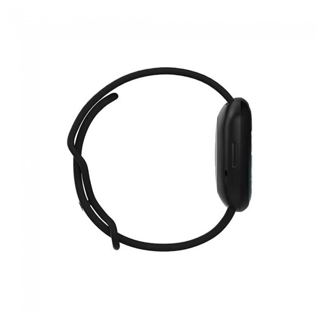 2Pack Silicone Rubber Infinity Band for Fitbit Versa 3 Medium-Long Length 230mm Henlein Series by Margoun - White Black