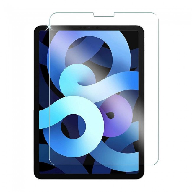 2-Pack Apple iPad Air 4 10.9-inch Back Cover and Tempered Glass Screen Protector  - Clear
