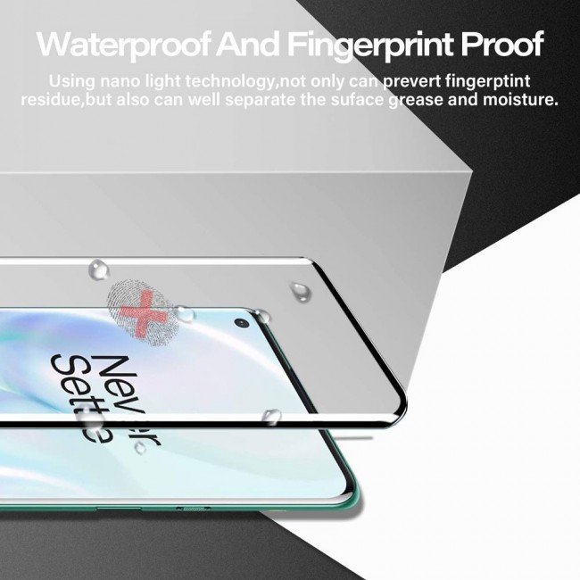 OnePlus 8 Pro Screen Protector 3D Glass Super Sheildz 2-Pack Margoun