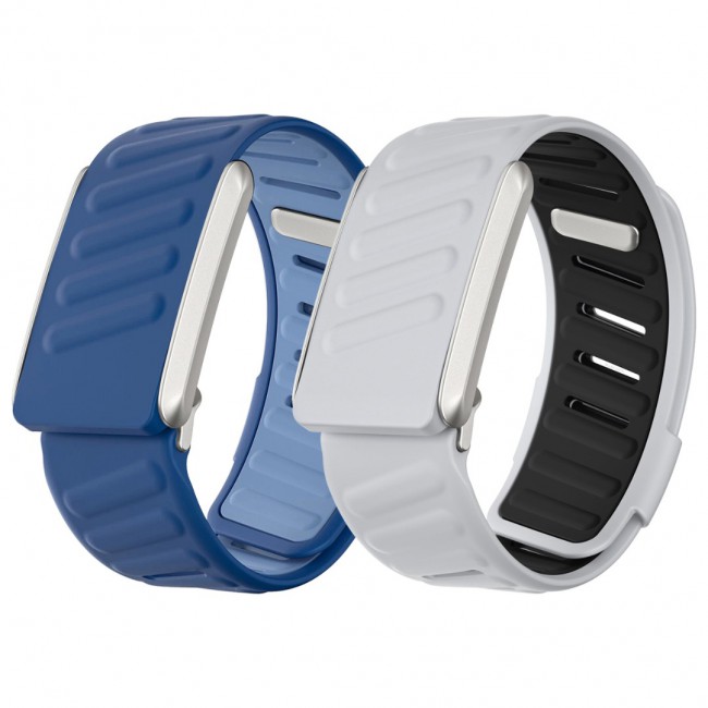 MARGOUN Silicone Sports Band Strap Compatible with Whoop 5.0 /MG,One, Peak &amp; Life Devices, ECG Compatiblity, for Men Women, Breathable Adjustable Waterproof Replacement Wristband - 2 Pack D