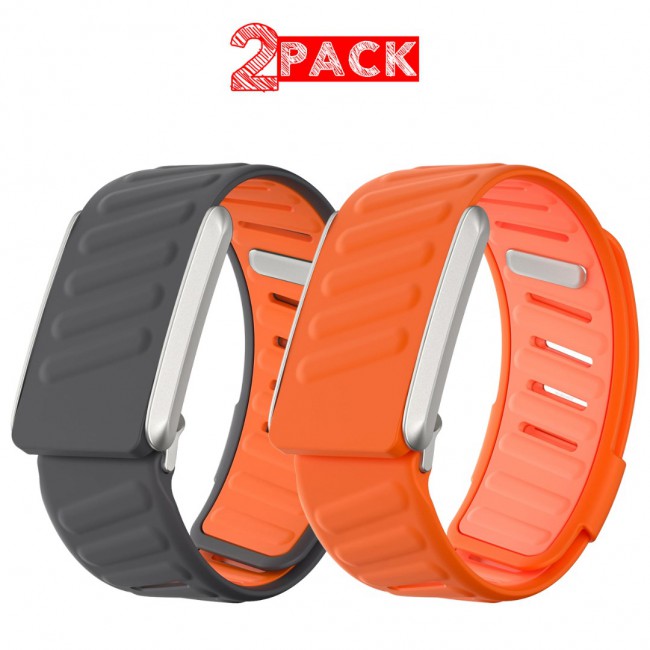 MARGOUN Sport Band for Whoop 4.0, Breathable Adjustable Wristband, Water Proof, Replacement Strap, Soft, Comfort, Durability, Easy to Use - 2 Pack B