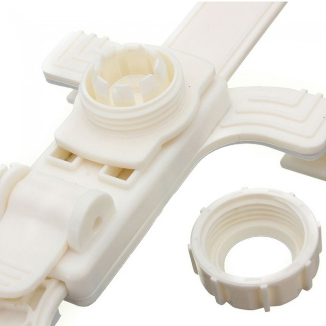 Tablet Holder 360° Rotating Lazy Bracket with Desk Mount-White