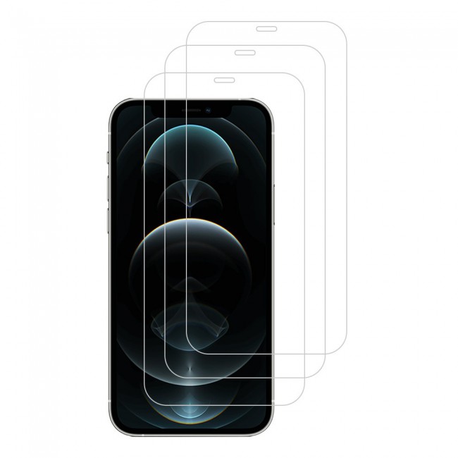 3Pack Apple iPhone 11 Pro Tempered Glass Screen Protector Ultimate by Margoun - Clear