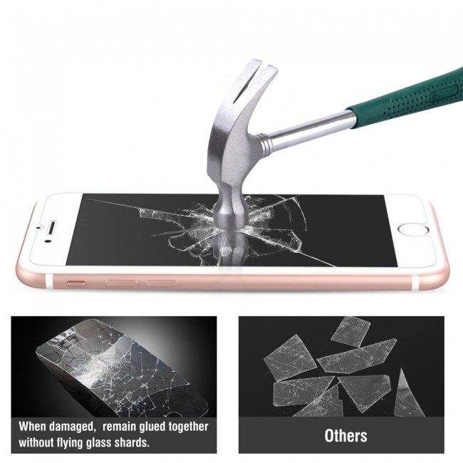 3Pack Apple iPhone 7 Plus and 8 Plus Tempered Glass Screen Protector Ultimate by Margoun - Clear