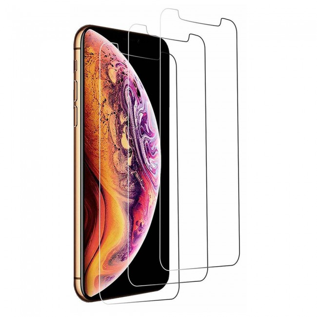 3Pack Apple iPhone XS Max Tempered Glass Screen Protector Ultimate by Margoun - Clear