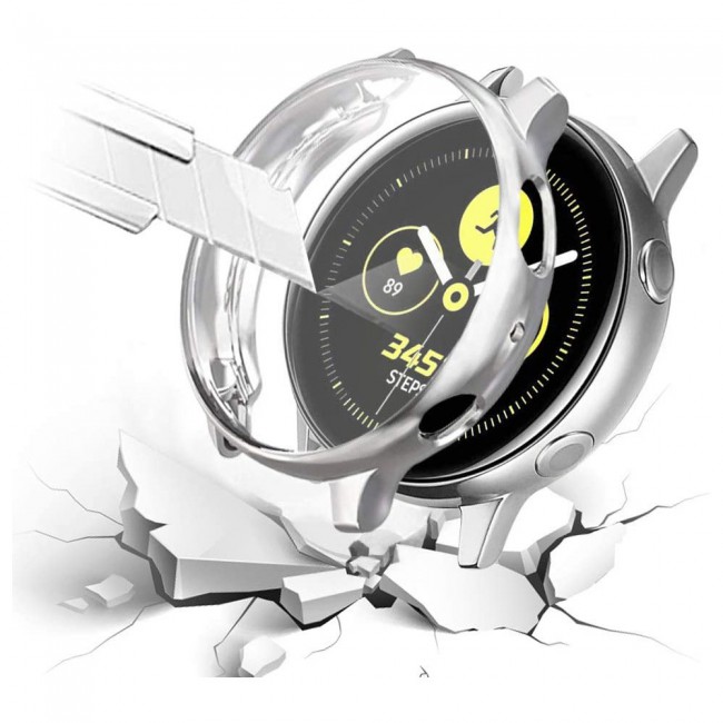3Pack Margoun Case for Samsung Galaxy Watch Active 2 44mm - Gold Black Silver