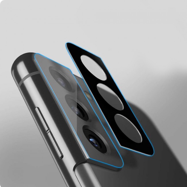 3Pack Samsung Galaxy S22 Plus Camera Lens Protector 3D Tempered Film by Margoun
