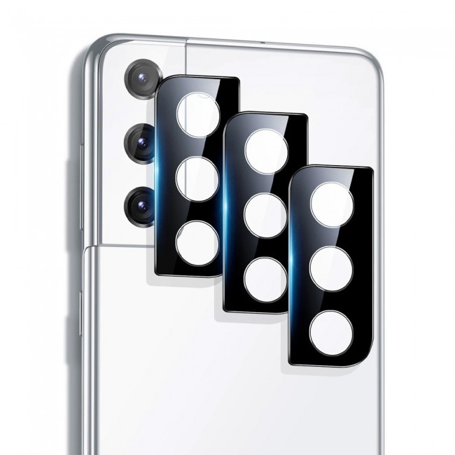 3Pack Samsung Galaxy S22 Plus Camera Lens Protector 3D Tempered Film by Margoun