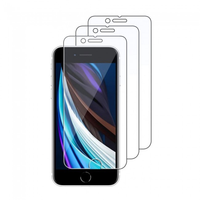 Margoun 3Pack Tempered Screen Protectors for iPhone SE 2020