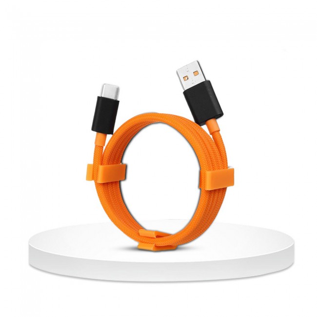 3 Pack Of OnePlus Fast Charge Type-C USB Cable Orange
