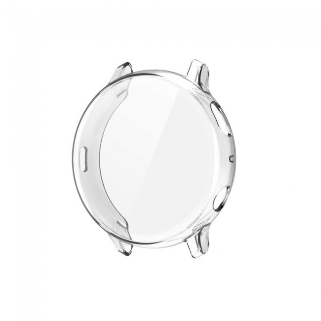 4Pack Margoun Case for Samsung Galaxy Watch Active 2 44mm - Clear Gold Black Silver