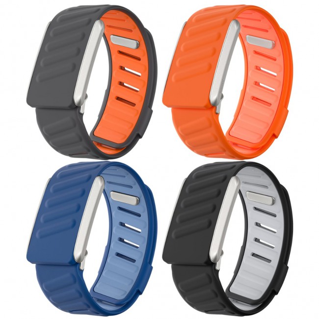 MARGOUN Sport Band for Whoop 4.0, Breathable Adjustable Wristband, Water Proof, Replacement Strap, Soft, Comfort, Durability, Easy to Use - 4 Pack B