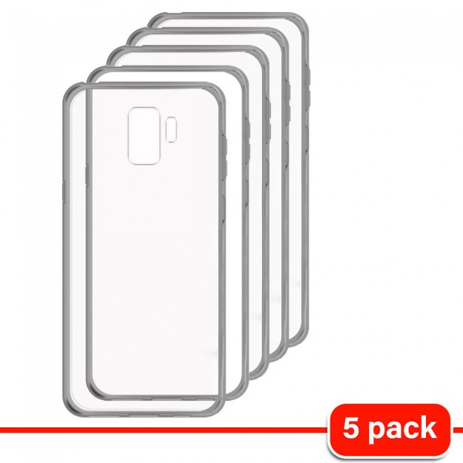 5Pack Margoun Super Protection Clear Anti-Shock TPU Case for Samsung Galaxy S9