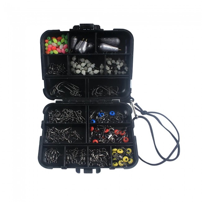 Margoun 251 Pcs Fishing Tackle Kit Fishing Equipment Box