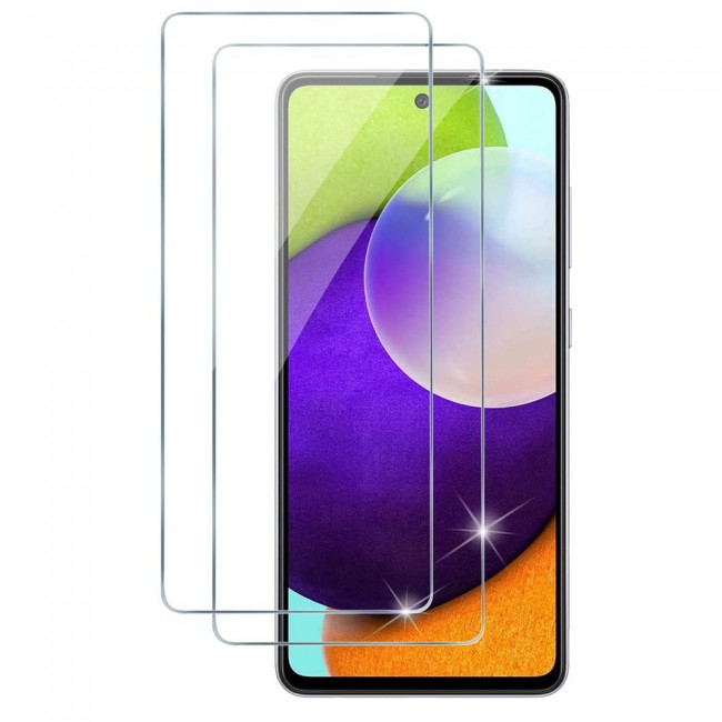 2Pack Samsung Galaxy A52 A52 5G Tempered Screen Protector Super Shieldz by Margoun - Clear