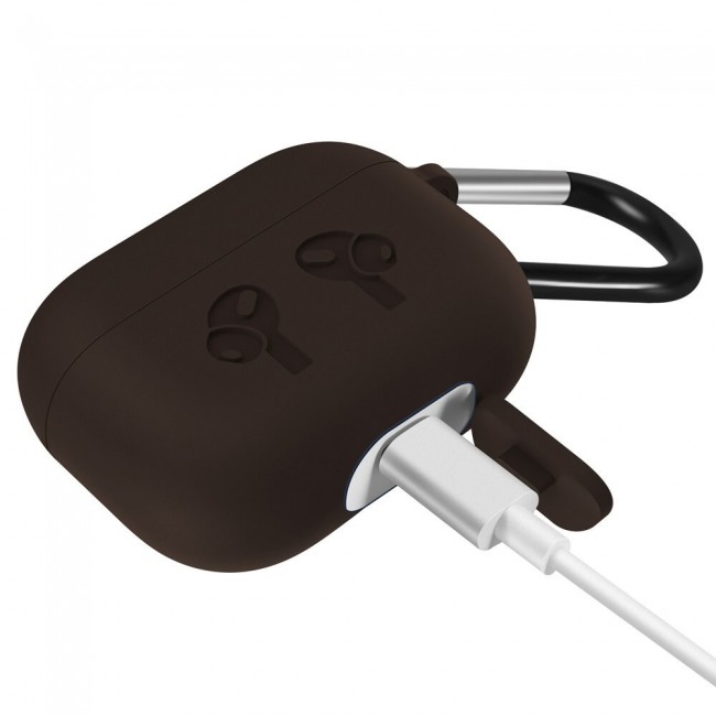 Airpods Pro Silicone Case Cover with Carabiner - Margoun