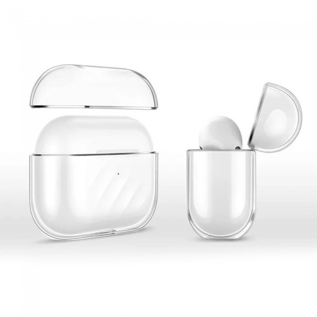 Airpods 3 Silicone Case Cover with Carabiner by Margoun - Clear - SHRD Shop
