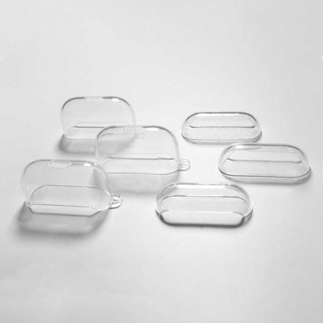 Airpods 3 Silicone Case Cover with Carabiner by Margoun - Clear - SHRD Shop