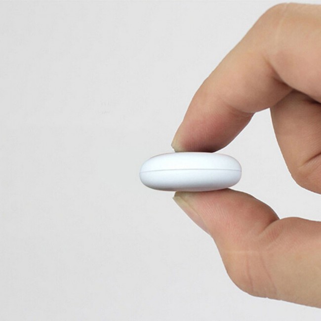 Bluetooth Anti Lost Theft Device Key Finder - White