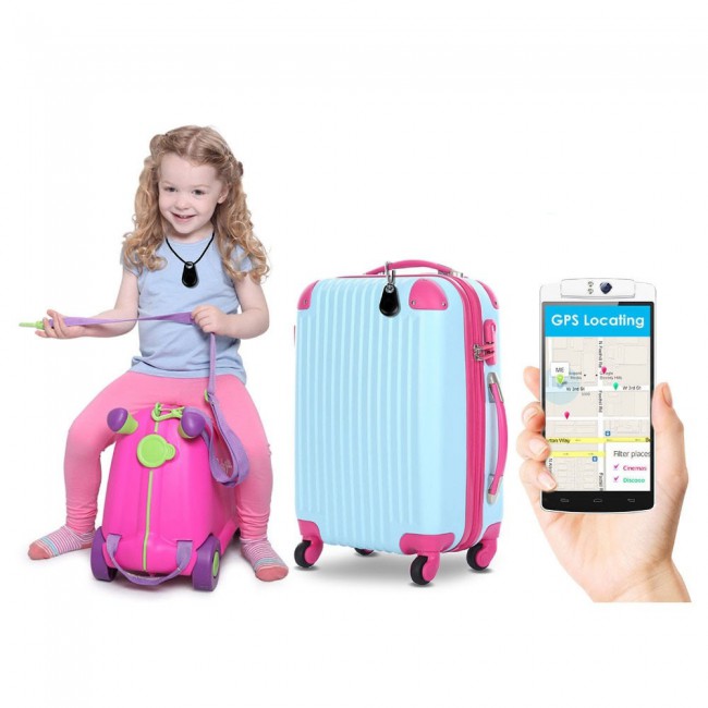 Bluetooth Anti Lost Theft Device Key Finder - White